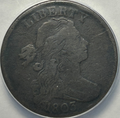1803 Draped Bust Large Cent - ANACS VG-10 Details