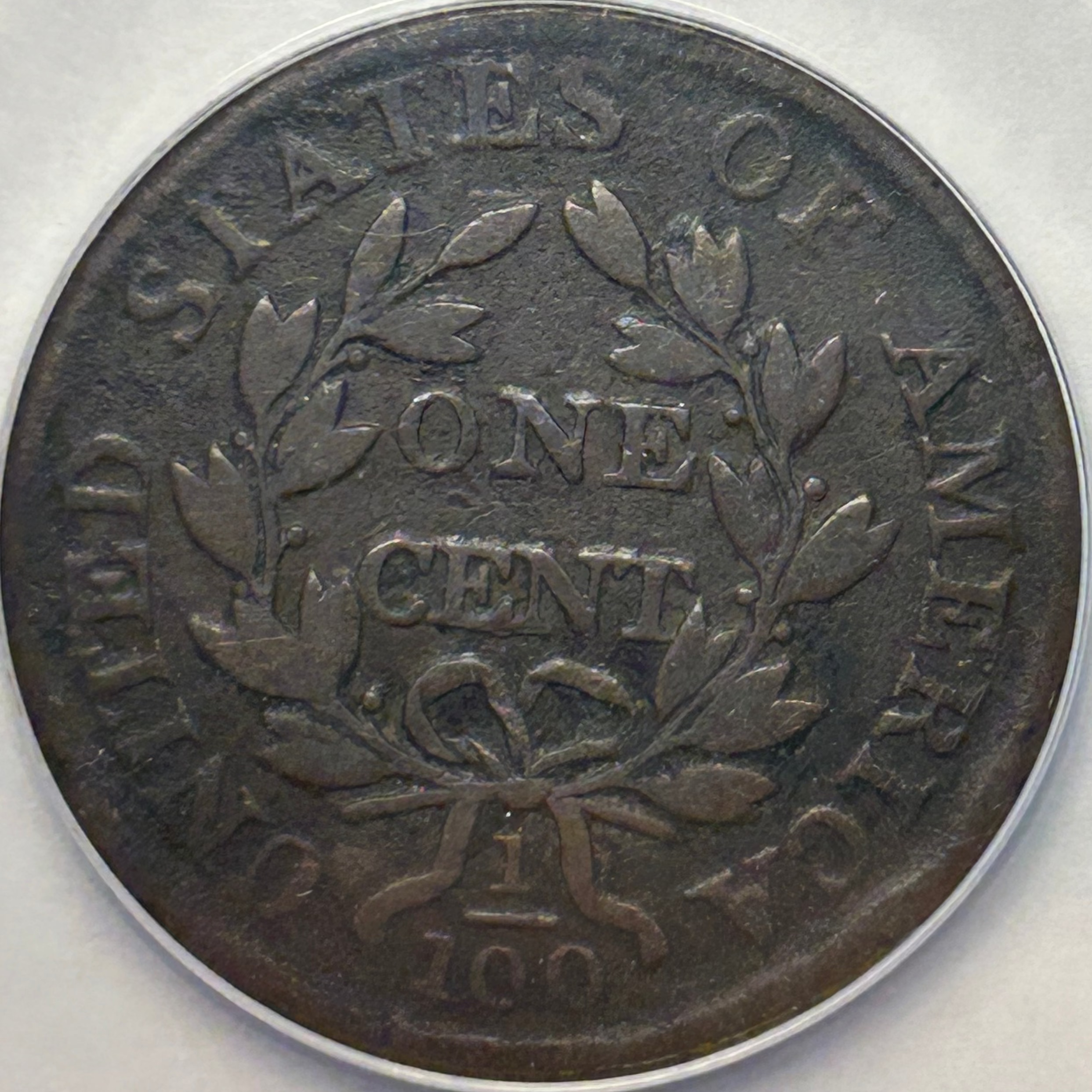 1803 Draped Bust Large Cent - ANACS VG-10 Details