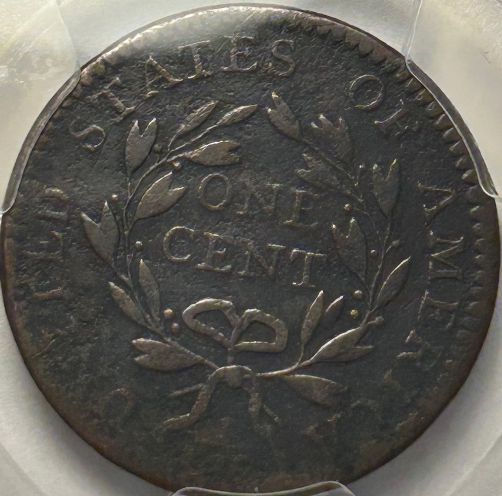 1794 Flowing Hair Large Cent - VF Details