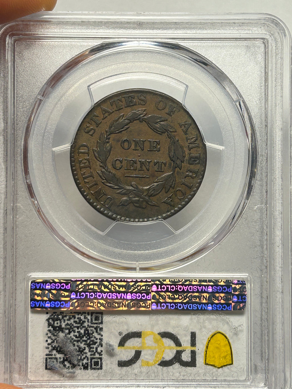 1828 Matron Head Large Cent - XF-40