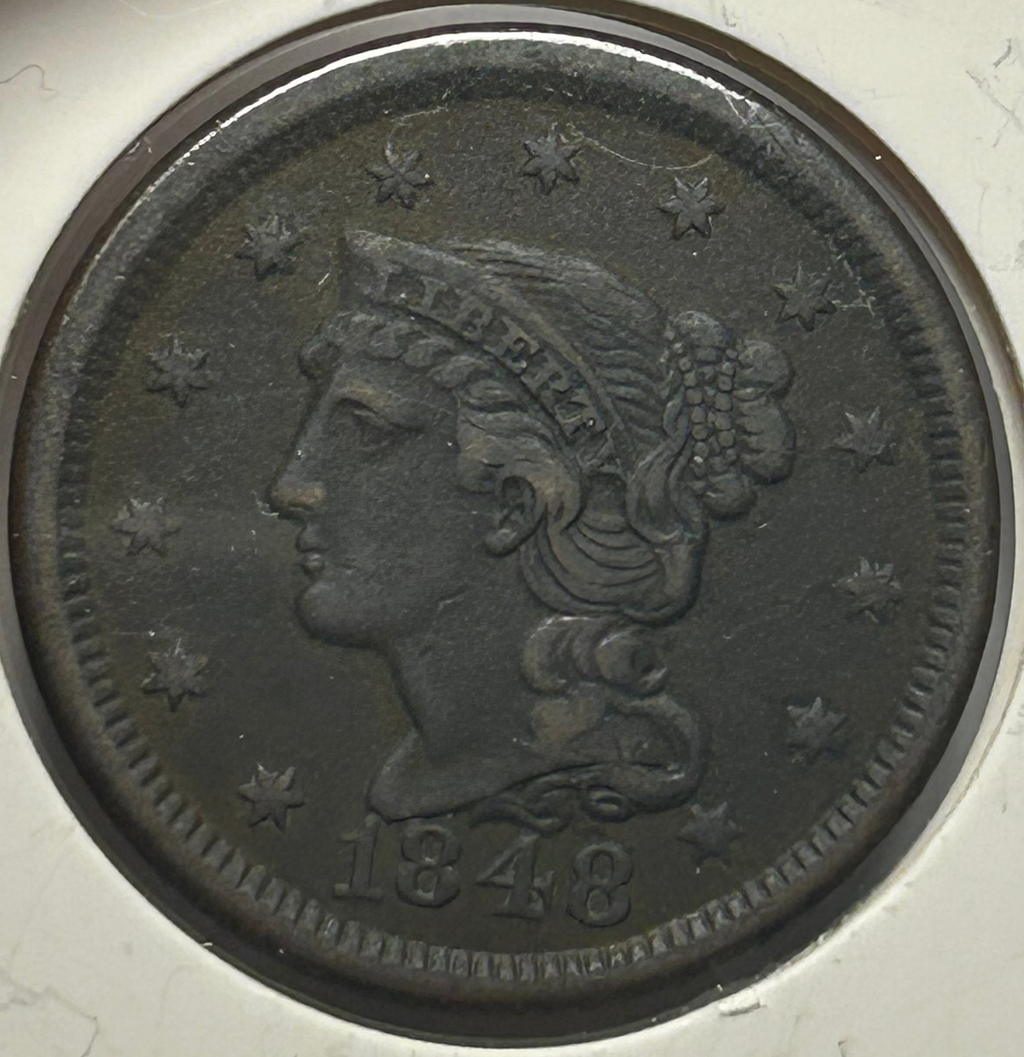 1848 Matron Head Large Cent.