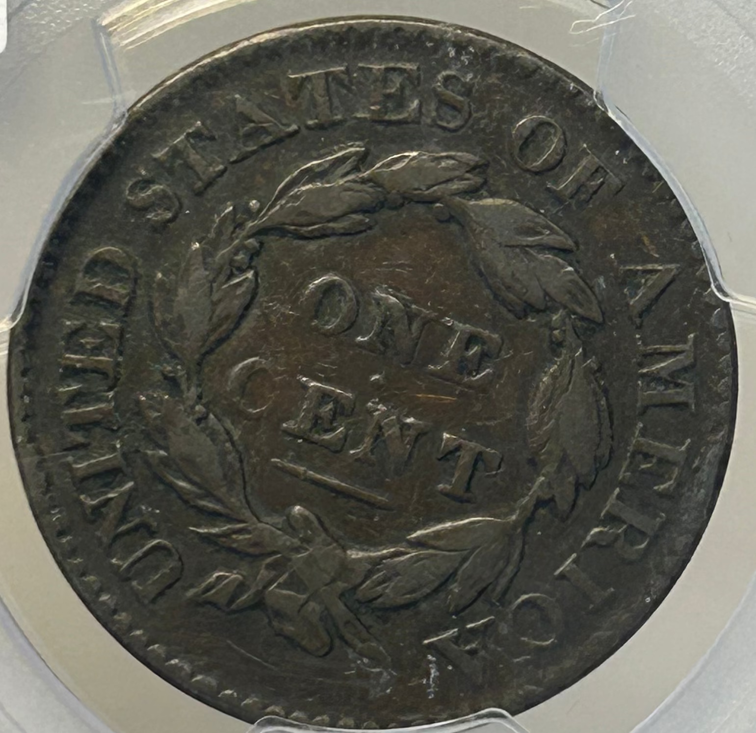 1827 Coronet Head Large Cent - PCGS VF-25