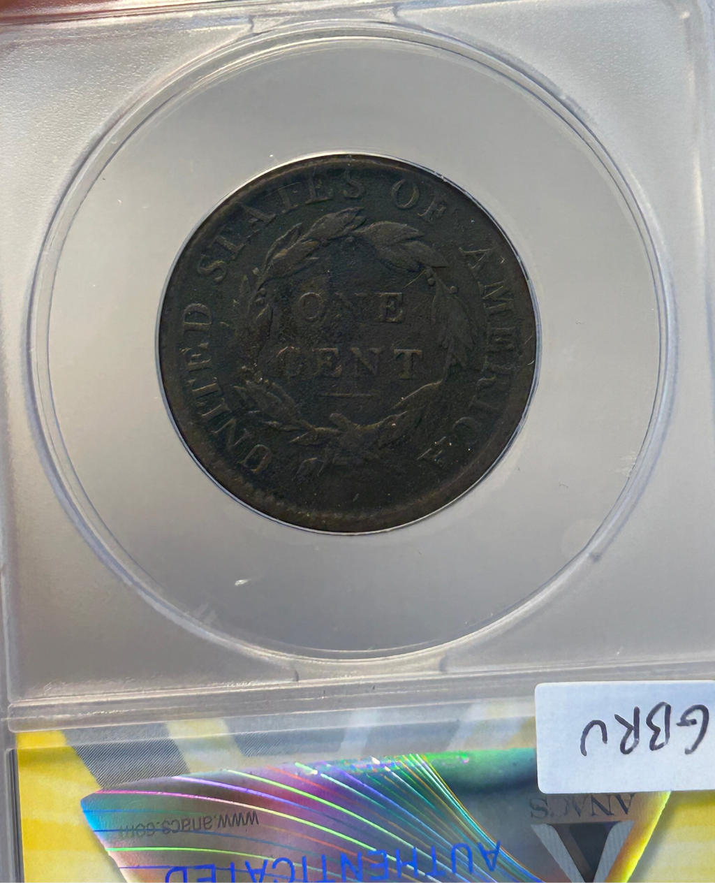 1814 Classic Head Large Cent - ANACS VG-8 Details