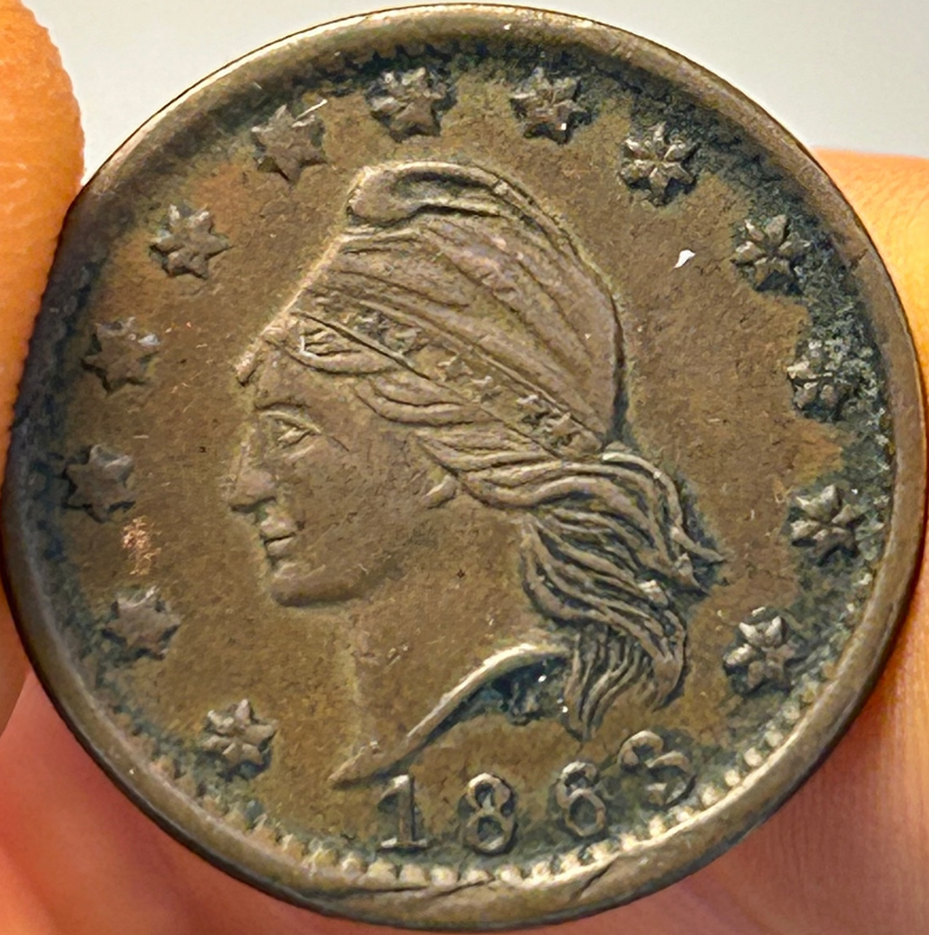 1863 Army & Navy Civil War Token