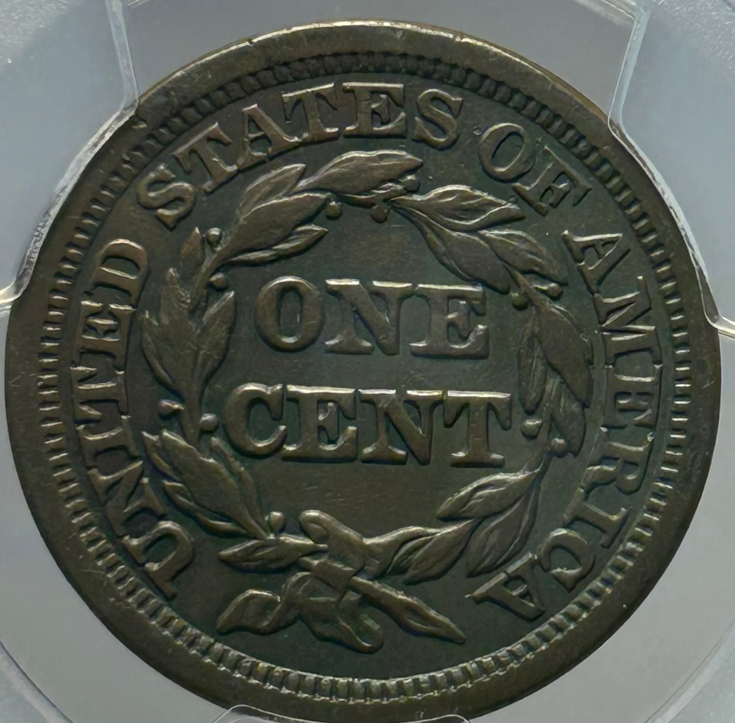 1848 Braided Hair Large Cent - PCGS XF Details (Cleaned)