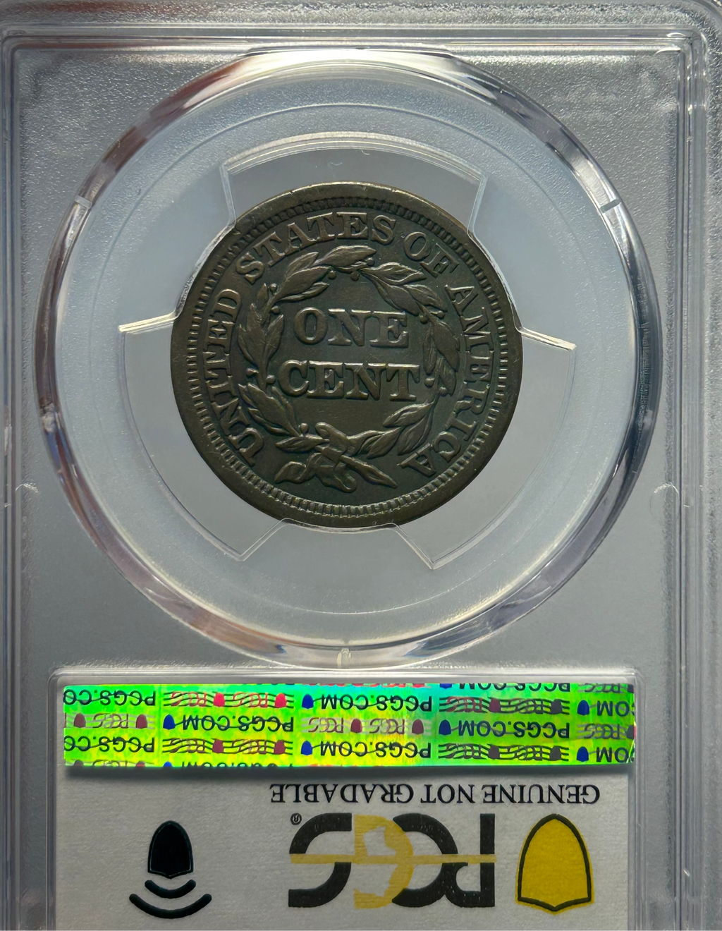 1848 Braided Hair Large Cent - PCGS XF Details (Cleaned)