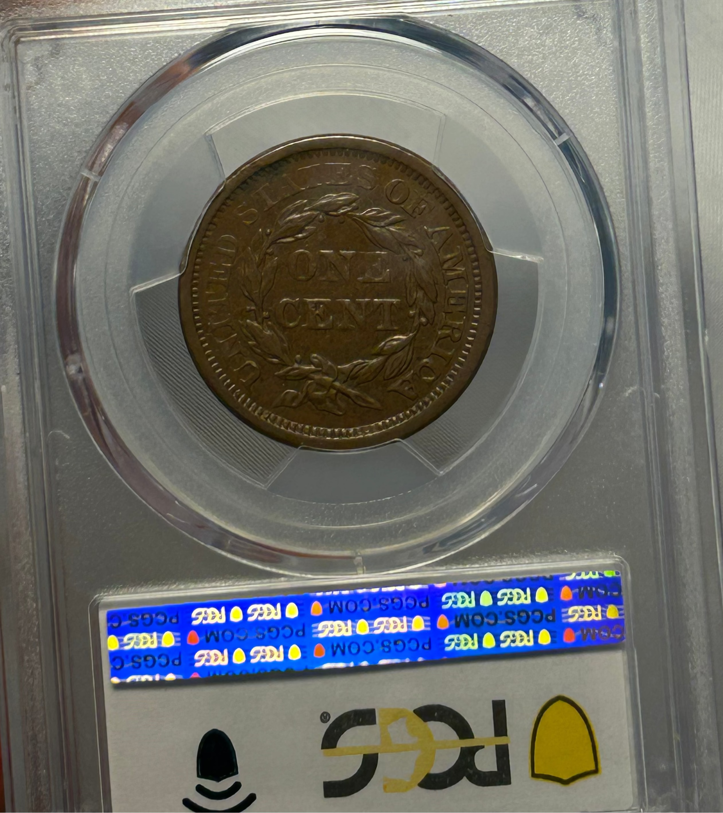 1856 Draped Bust Large Cent - PCGS AU-53