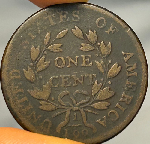 1801 Draped Bust Large Cent - VG Details