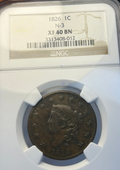 Coin in a protective case with NGC label