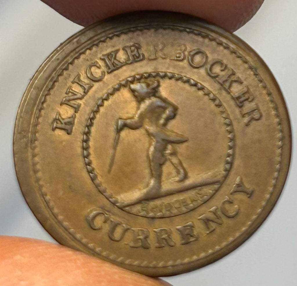 Knickerbocker Currency Civil War Token