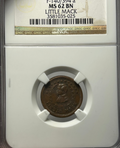 Coin in a protective holder with NGC label