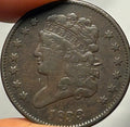 1833 Classic Head Half Cent