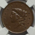 1837 Coronet Head Large Cent - NGC MS-64 CAC