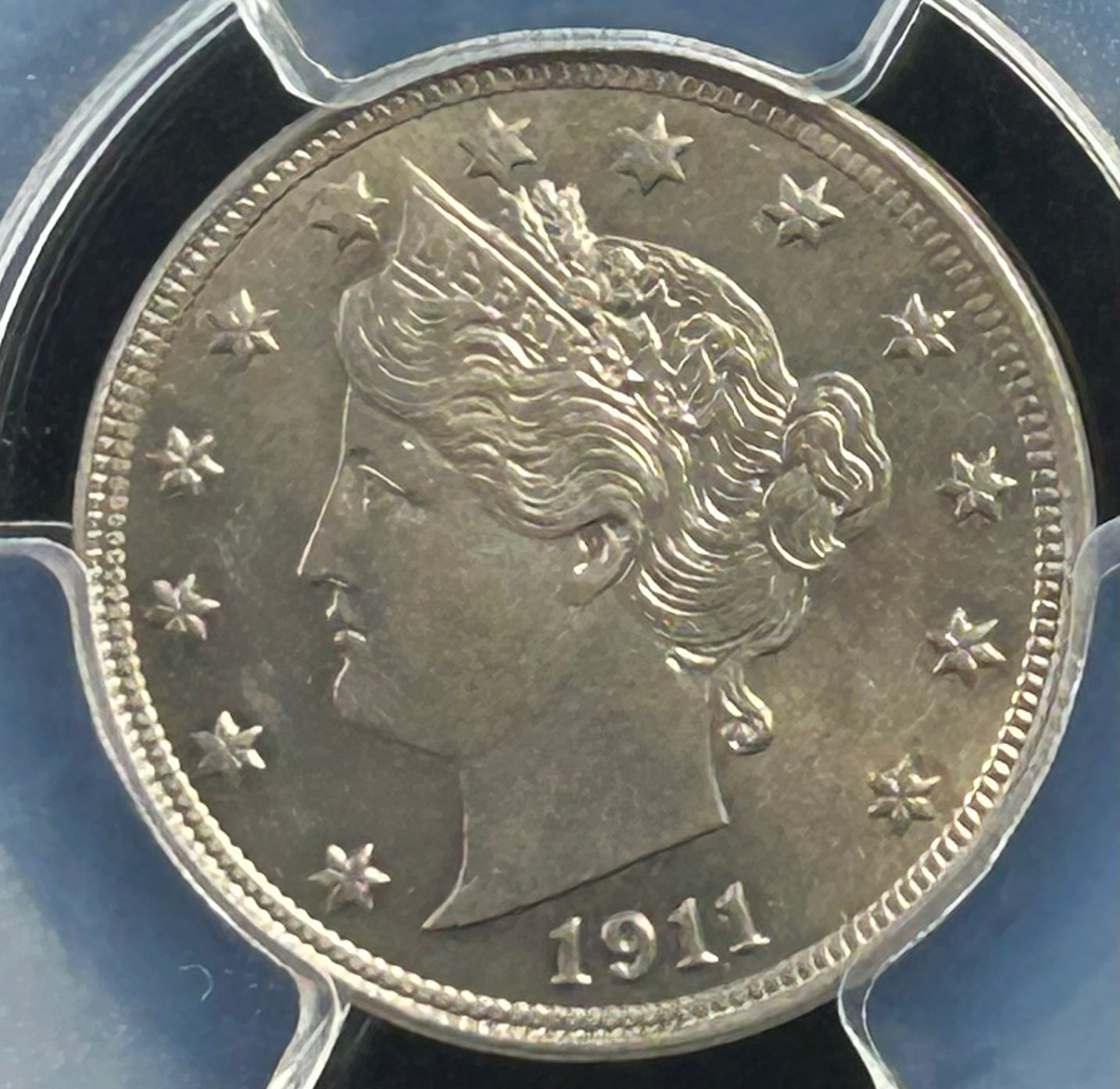 1911 Liberty Head V-Nickel - PCGS MS-64 CAC