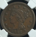 1848 Braided Hair Large Cent - NGC VF-25